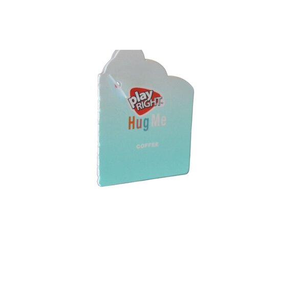 NWT Play Right Hug Me Latte Mug 8 Inch Red White Plush Gift Toy Valentine's Day - Picture 3 of 5